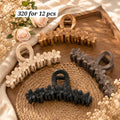 Matt 5 Flower Hair Clutcher – Big Size | ₹320/Dozen (12 Pcs)