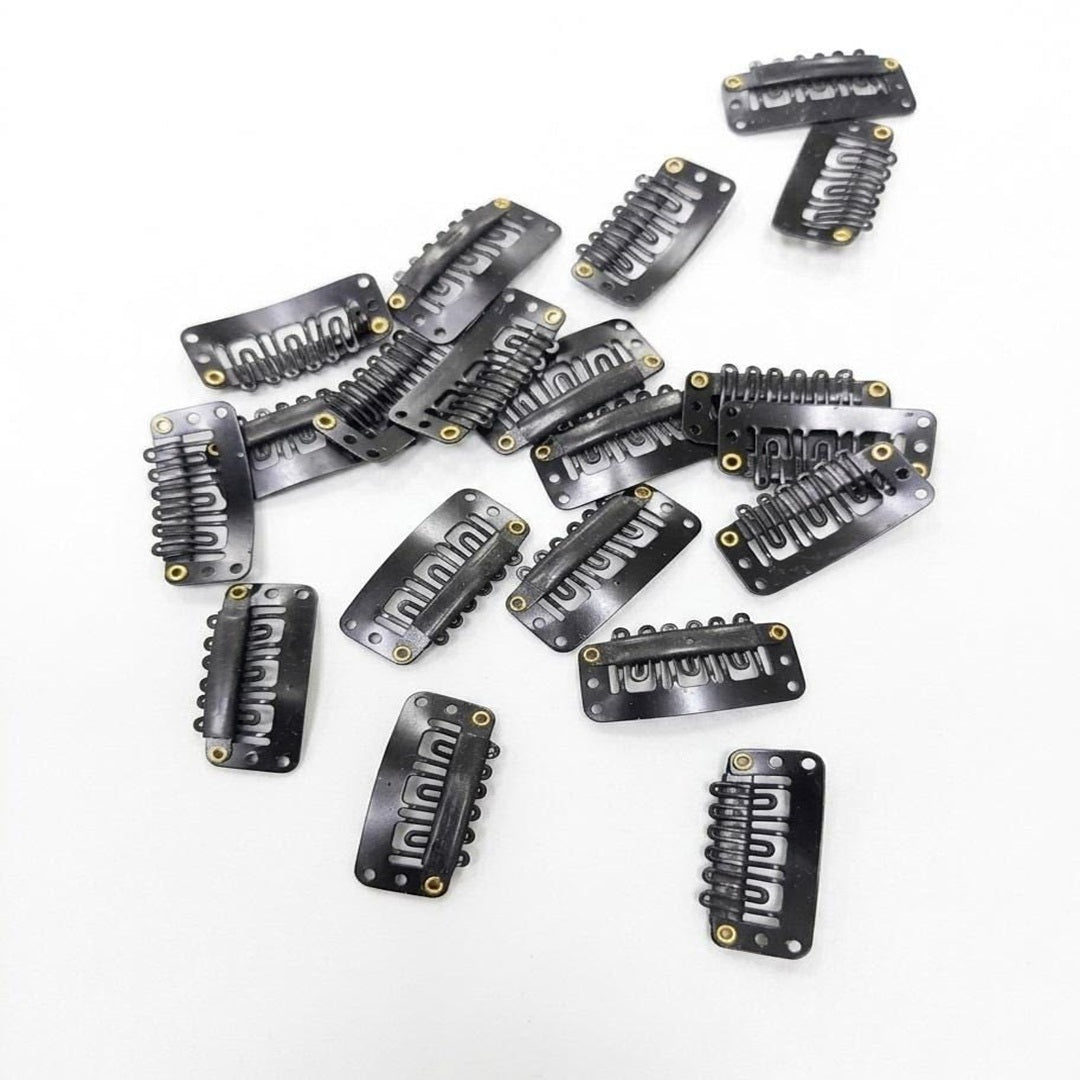 Hair Extension Clips Pack of 12 Pcs – Premium Hair Extension Clips | Wholesale Price ₹120 per Dozen