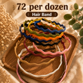 Basic Hair Band Pack of 12 Pcs | ₹72/Dozen