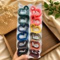Open Heart Hair Clutcher Sheet Pack of 12 Pcs | ₹144/Dozen