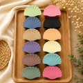 Shell Matte Hair Clutcher Pack of 12 Pcs | ₹240/Dozen